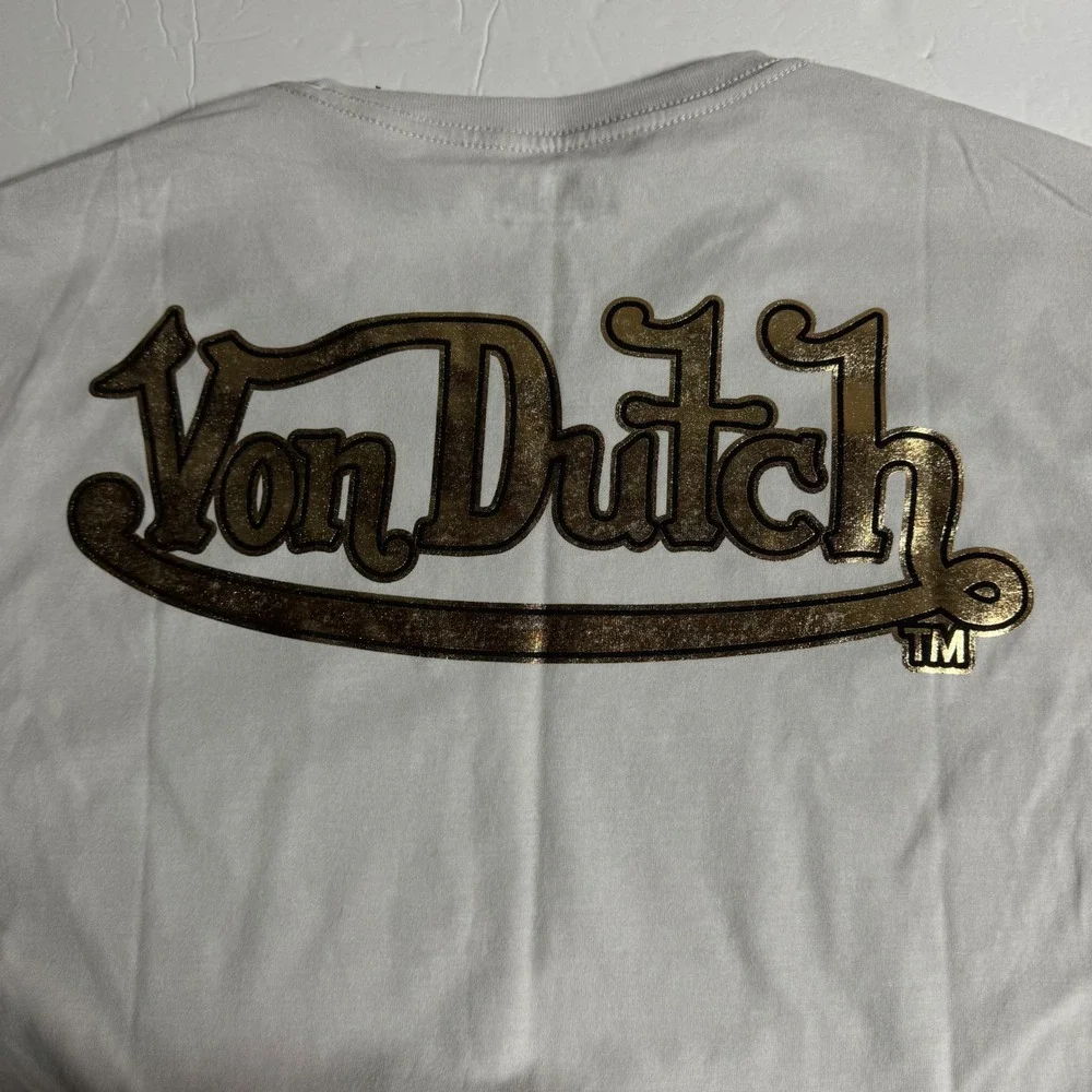 Von Dutch Graphic T-Shirt Medium
M Y2K Flames Flying Eyeball Logo - Picture 4 of 6